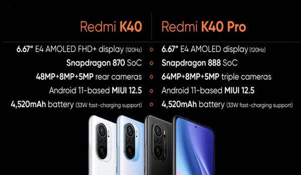 How is Redmi K40 is better