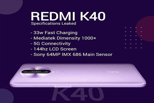 Redmi K40 Specifications