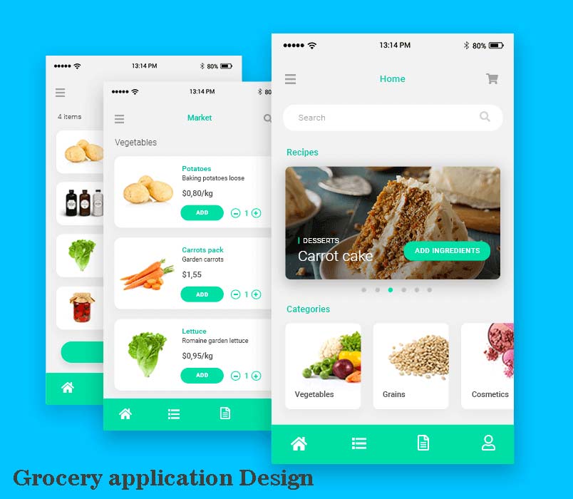 Grocery application Design